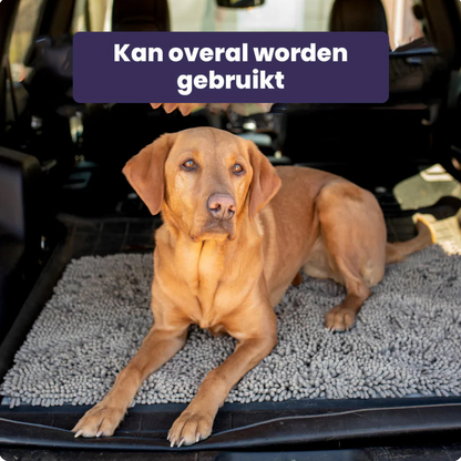 WoefWeg Veegmat |Honden schoonloop mat