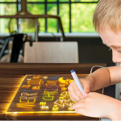 LIGHTNOTE™ Tekentafel | Urenlang Tekenplezier voor Kinderen!