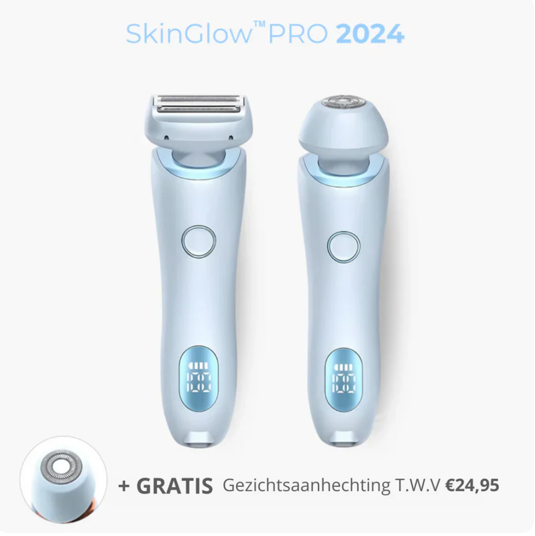 Skinglow - Pro / De ultieme scheermes voor een zachte huid